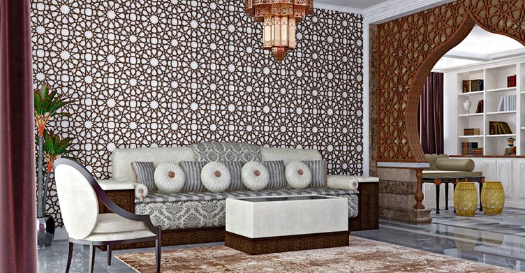 Молд для 3D панелей Арабика от дизайн-мастерской АртФлоу