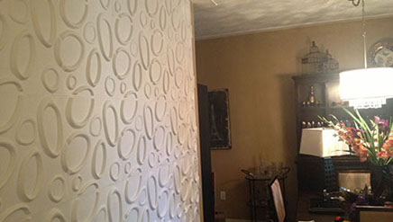 Mold for 3D panel Splashes