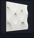 Молд для 3D панелей Сыр от дизайн-мастерской АртФлоу